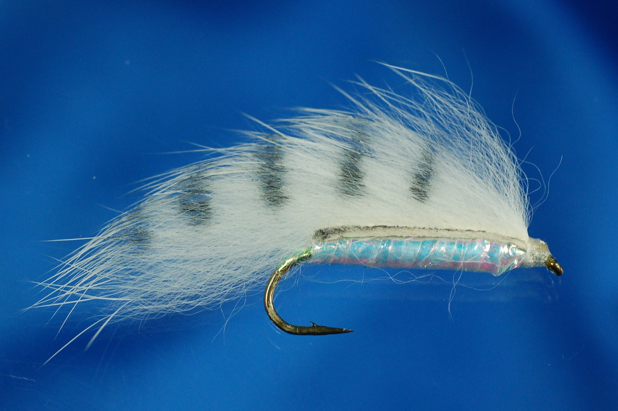 White Zonker Fly Fishing Flies with Fish4Flies Worldwide